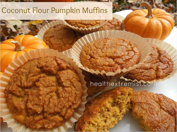 Paleo Pumpkin Muffins (made with coconut flour) Gluten ...